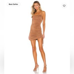 Majorelle Janice Mini Dress Brown Spice Small